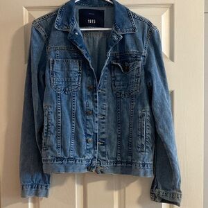Zara 1975 original denim Classic Blue Denim Jacket
